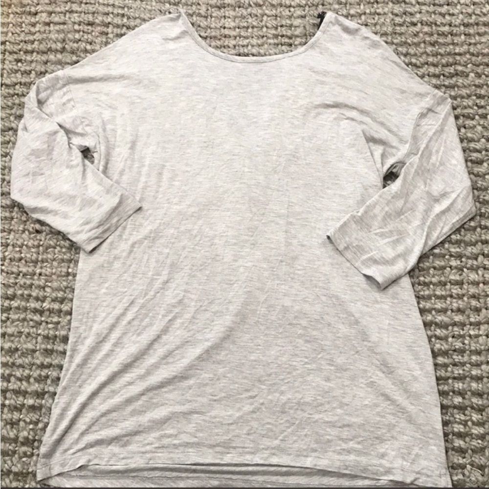 NWT bobi‎ grey blouse small